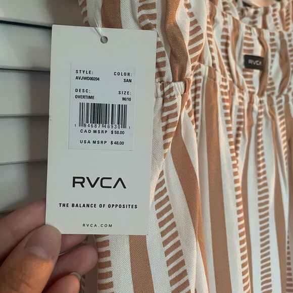 NWT! RVCA Sun Dress Size M - Picture 3 of 3
